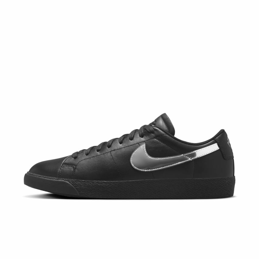 Dancer Skateboards x Nike SB Zoom Blazer Low Black Metallic Silver Foto 3