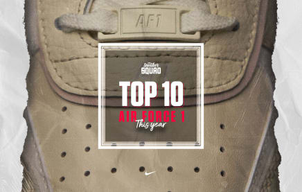 De 10 best verkochte Nike Air Force 1 sneakers van de afgelopen twaalf maanden