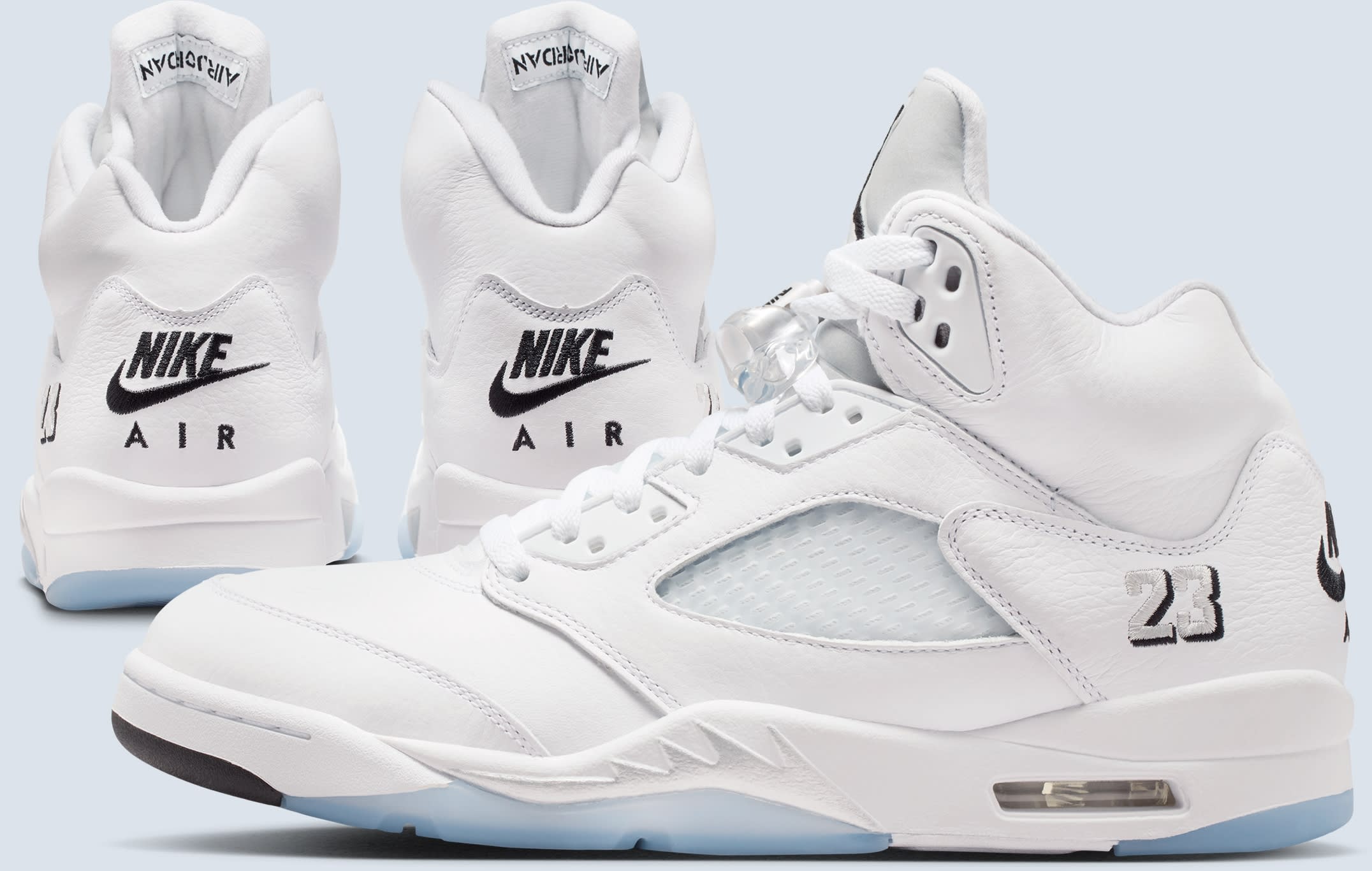 De Air Jordan 5 Retro White Metallic keert op 25 april terug met OG Nike Air branding
