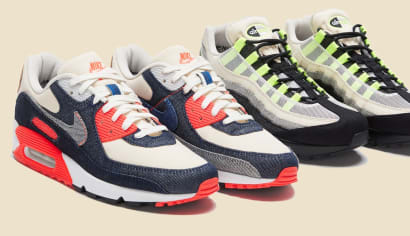 Morgen droppen de langverwachte Denham x Air Max 90 en Air Max 95