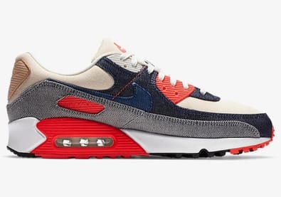 Denham en Nike voorzien de Nike Air Max 90 Infrared van een update