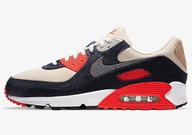 Denham en Nike voorzien de Nike Air Max 90 Infrared van een update