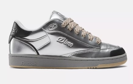 Shiny reebok deals shoes
