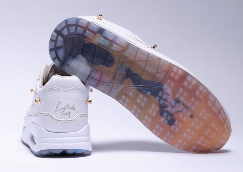 Eastside Golf x Nike Air Max 1 86 OG Golf White Metallic Gold Foto 9