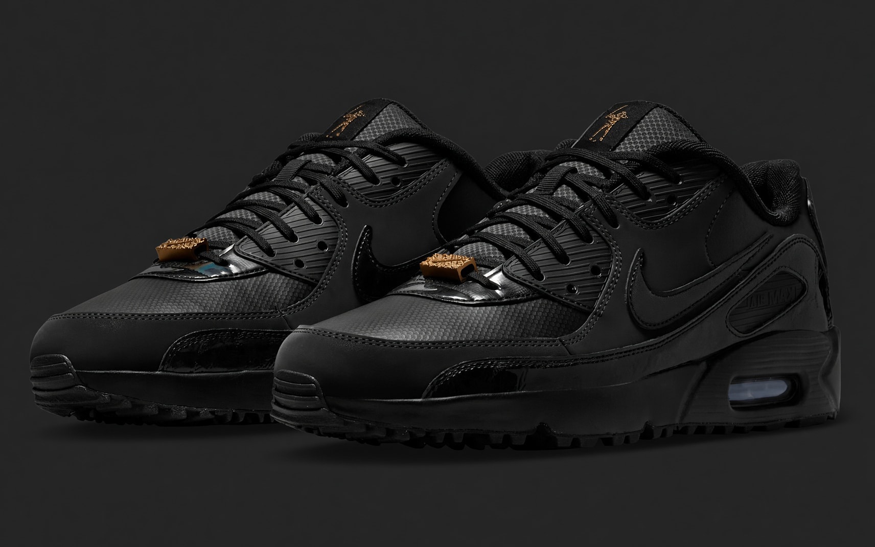 Eastside Golf x Nike Air Max 90 Golf Black Dark Smoke Grey