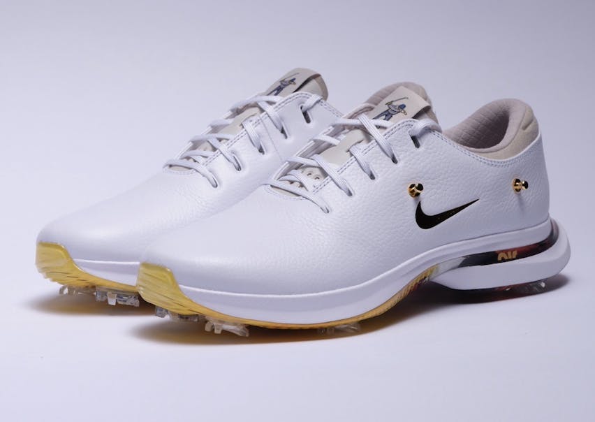 Eastside Golf x Nike Air Zoom Victory Tour 3 White Metallic Gold Foto 1