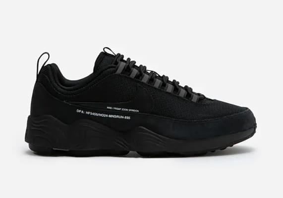 Fragment Design x Nike Air Zoom Spiridon Black