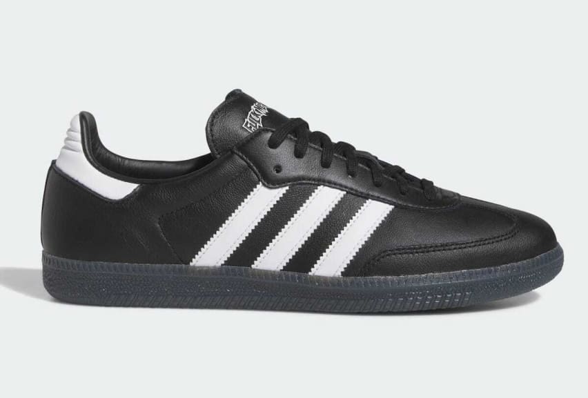 Fucking Awesome x Adidas Samba Black White Foto 2