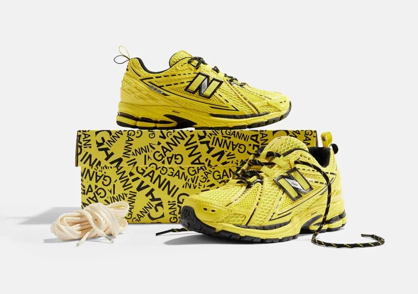 GANNI x New Balance 1906 R Blazing Yellow Foto 6