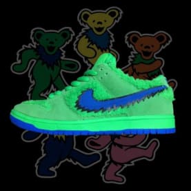 Een betere blik op de Grateful Dead x Nike SB Dunk Low