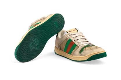 Gucci komt met "Dirty Sneaker" voorzien van leuk prijskaartje