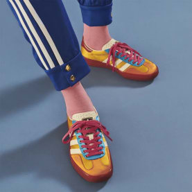 Gucci x Adidas Gazelle Yellow White Red Foto 1