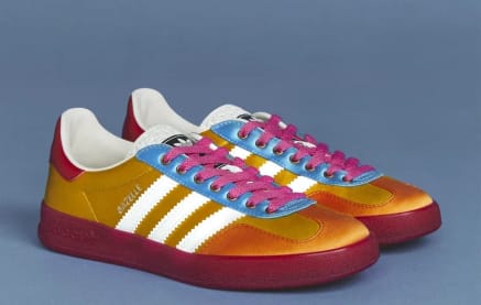 Dinsdag dropt de Gucci x Adidas Gazelle