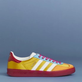 Gucci x Adidas Gazelle Yellow White Red Foto 6