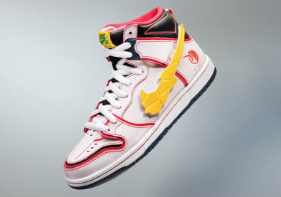 Gundam x Nike SB Dunk High Project Unicorn foto 2