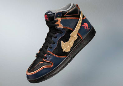 Gundam x Nike SB Dunk High Project Unicorn foto 6