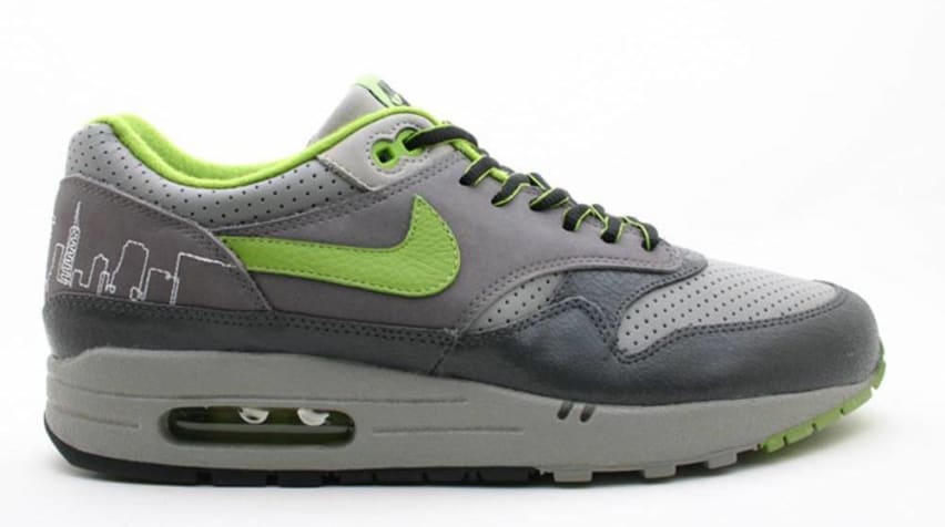 HUF x Nike x Air Max 1 Anthracite Pear Foto 3