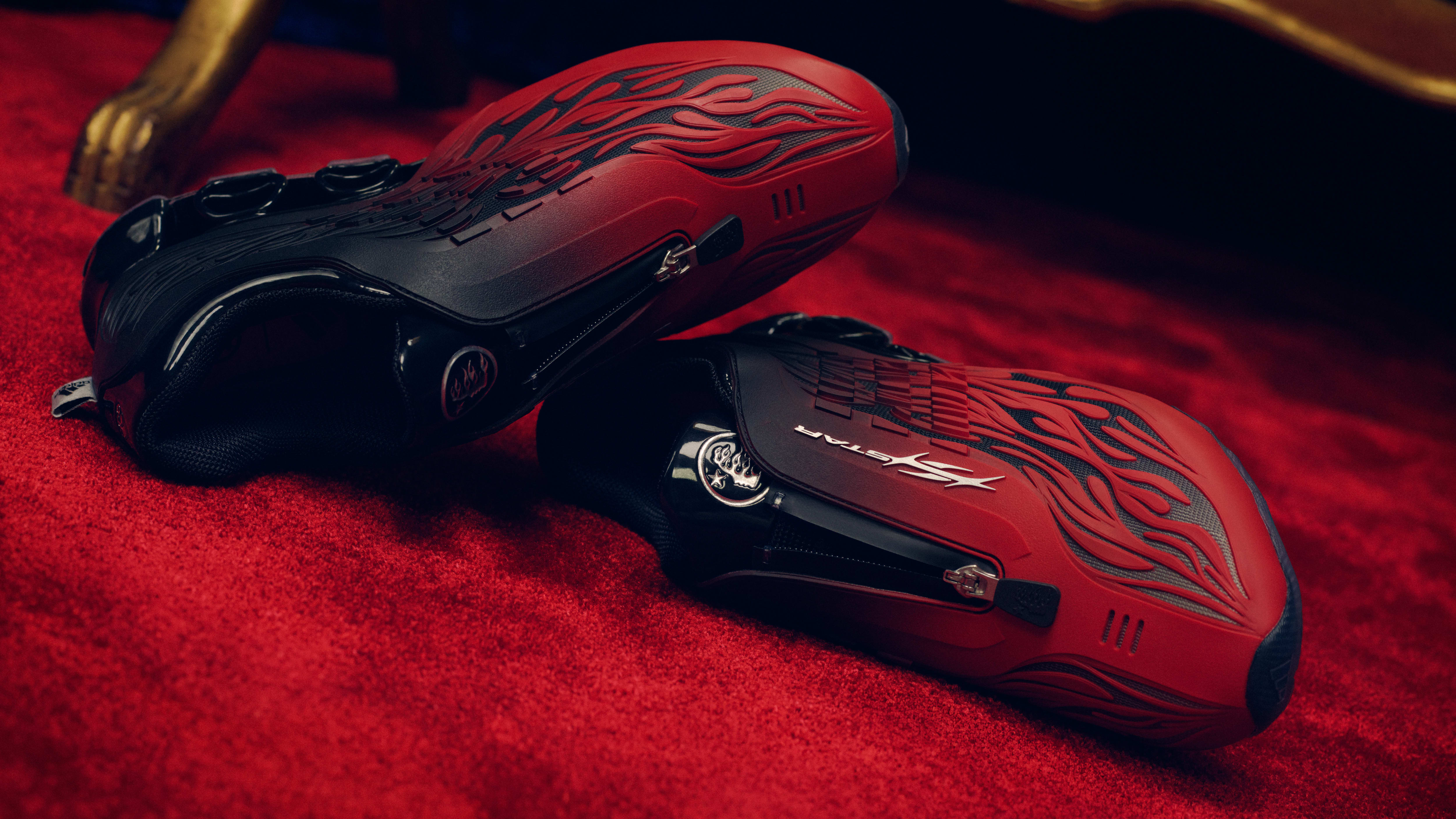 Hellstar x Adidas Megaride S2 Black Red