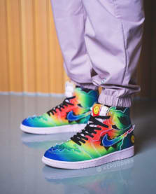 Bekijk nu de on-feet foto's van de J Balvin x Air Jordan 1 High