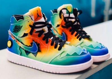 J Balvin en Jordan komen dit jaar nog met een Air Jordan 1 sneaker collab