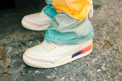 J Balvin x Air Jordan 3 Foto 2