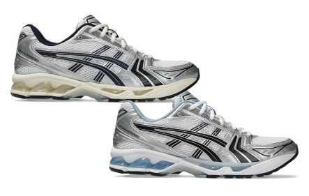 JJJ Jound x Asics Gel Kayano 14 White en Midnight