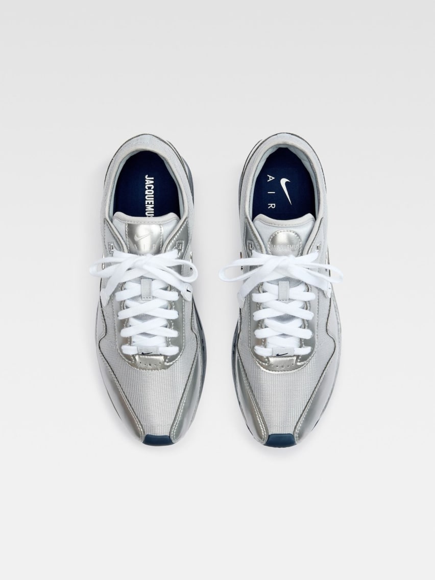 Jacquemus x Nike Air Max 1 86 Metallic Silver Foto 2