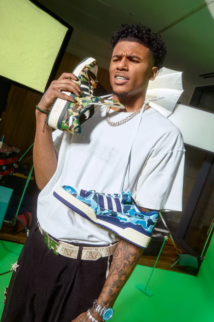 Jalen Green Bape Adidas Foto 1