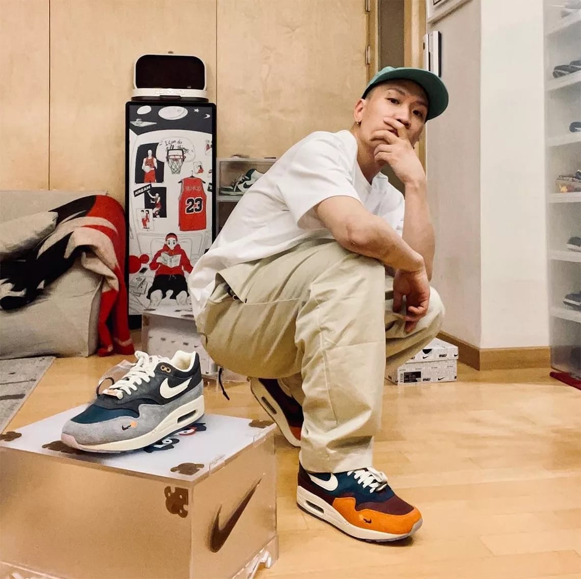 KASINA x Air Max 1 sneaker foto 3