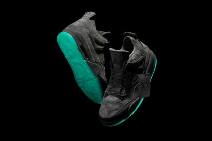 KAWS x Air Jordan 4 Black