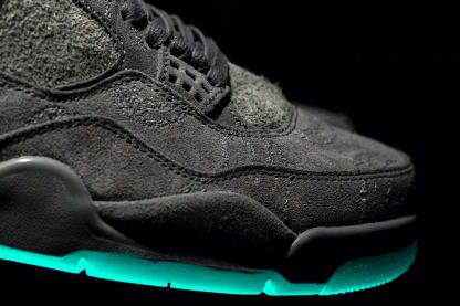 KAWS x Air Jordan 4 Black