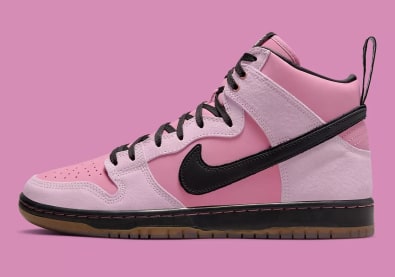 KCDC x Nike SB Dunk High Pink Foto 2