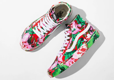 Vans en Kenzo droppen binnenkort een extreem bloemige collab