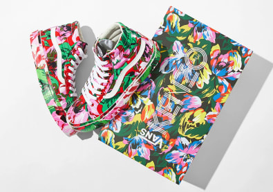 Vans en Kenzo droppen binnenkort een extreem bloemige collab