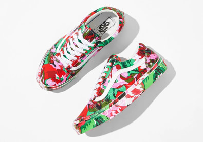 Vans en Kenzo droppen binnenkort een extreem bloemige collab