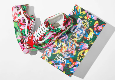 Vans en Kenzo droppen binnenkort een extreem bloemige collab