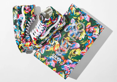 Vans en Kenzo droppen binnenkort een extreem bloemige collab