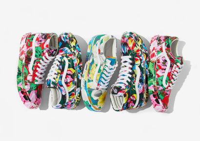 Vans en Kenzo droppen binnenkort een extreem bloemige collab