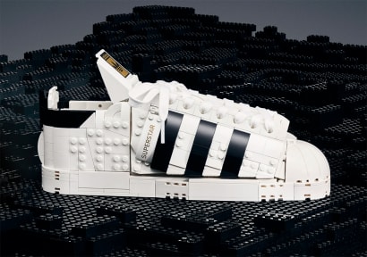 LEGO x Adidas Superstar Foto 1