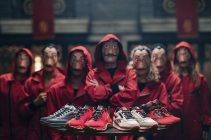 La Casa de Papel Money Heist Reebok