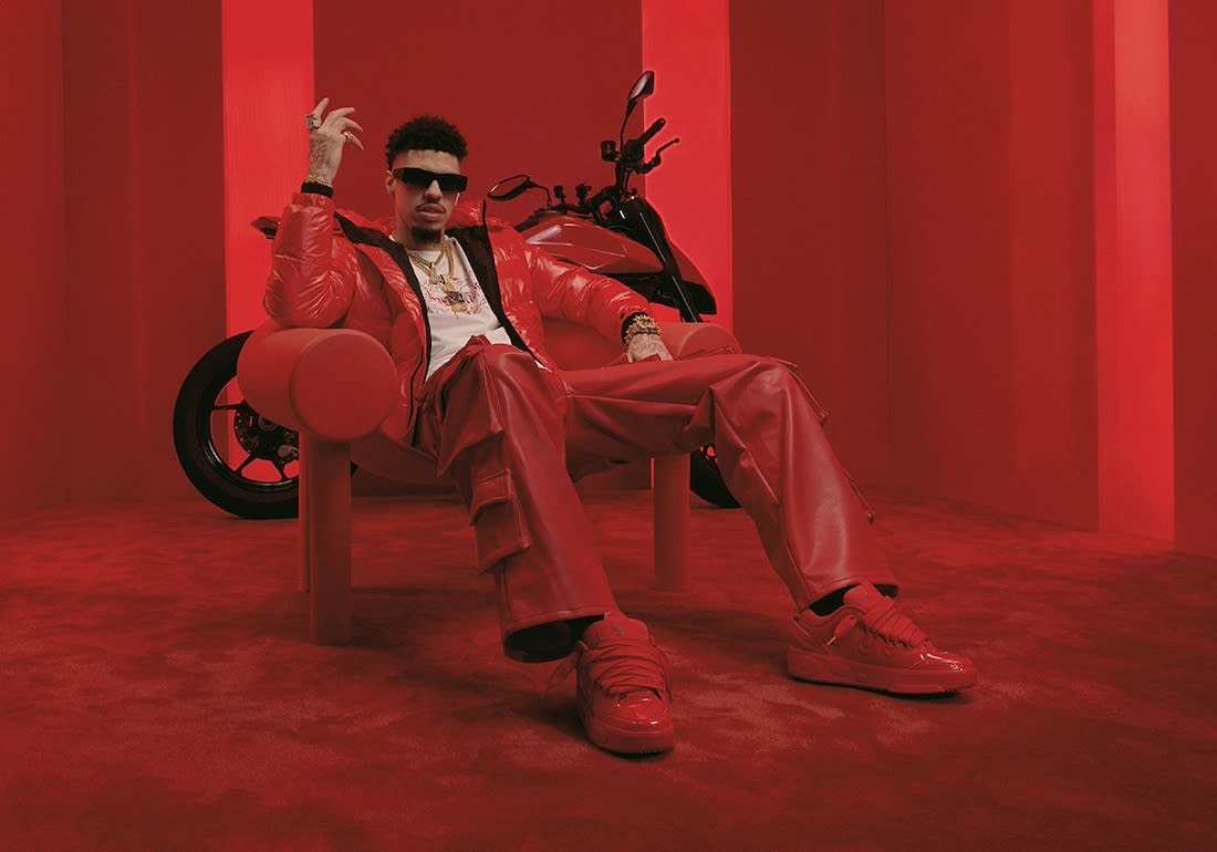 La France Amour x Puma Hoops For All Time Red Foto 1