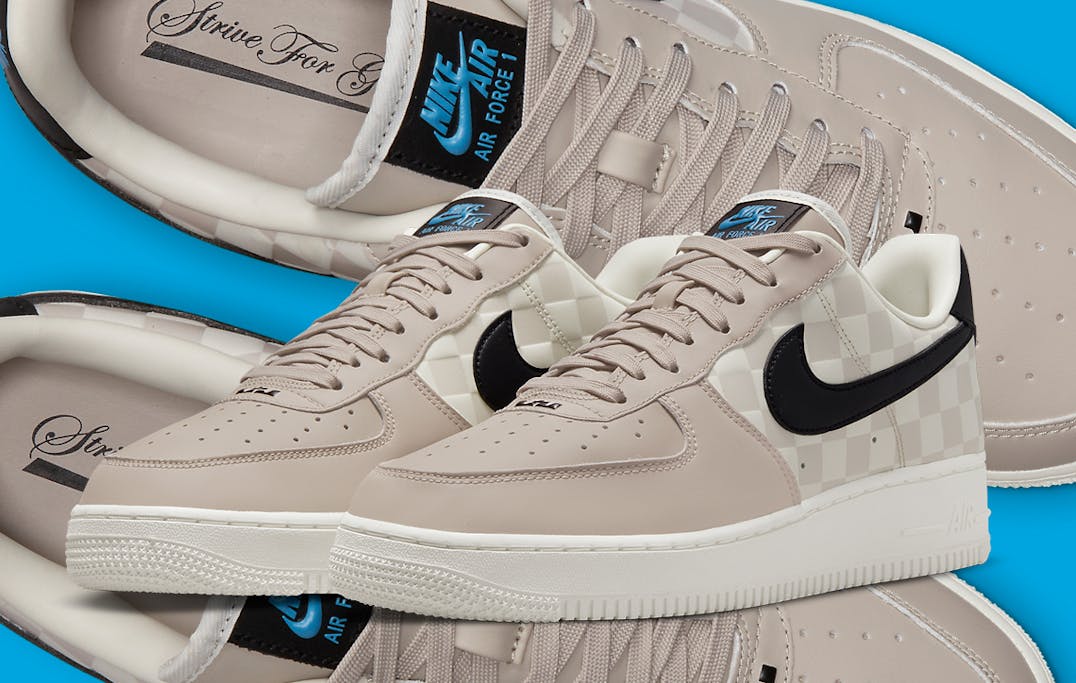 Le Bron x Nike Air Force 1 Strive For Greatness Foto 1