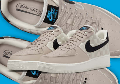 Le Bron x Nike Air Force 1 Strive For Greatness Foto 1