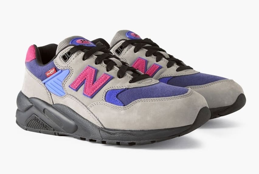 Levis x New Balance 580 Navy Magenta Foto 2