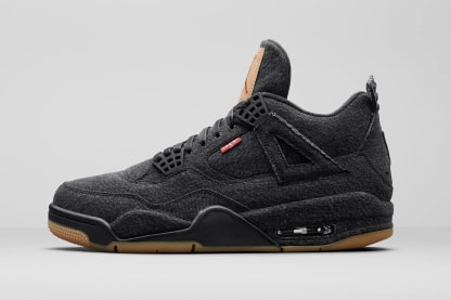 De Levi’s x Nike Air Jordan 4 Dropt Deze Maand Nog In Het Wit En Zwart