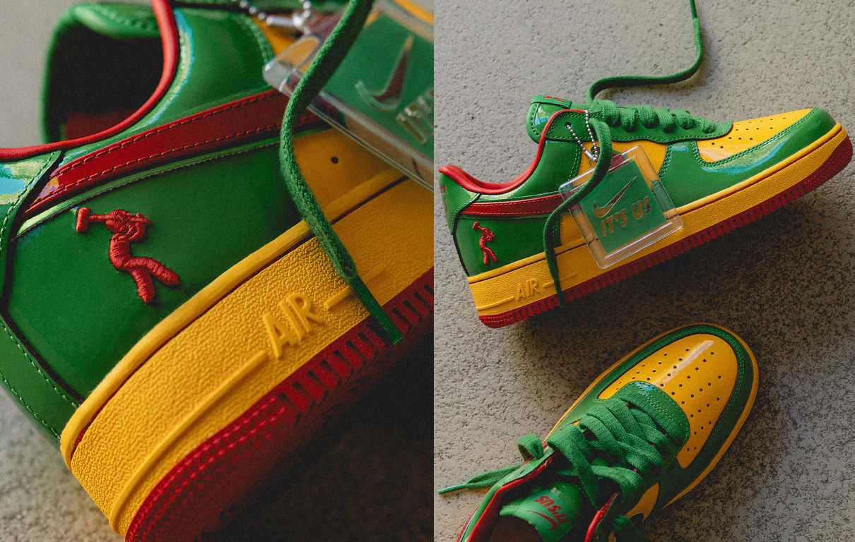 Lil Yachty x Nike Air Force 1 Lucky Green