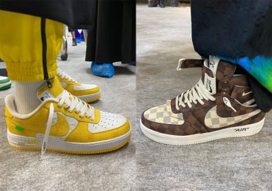 Louis Vuitton x Nike Air Force 1 Foto 1