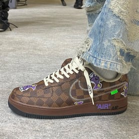 Louis Vuitton x Nike Air Force 1 Foto 6