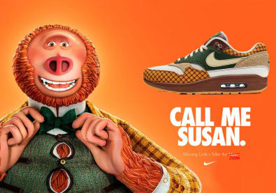 Nike viert de lancering van animatiefilm 'Missing Link' met hele dikke Air Max 1 collab