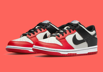 NBA met deze NBA x Nike Dunk Low EMB 75th Anniversary Foto 1